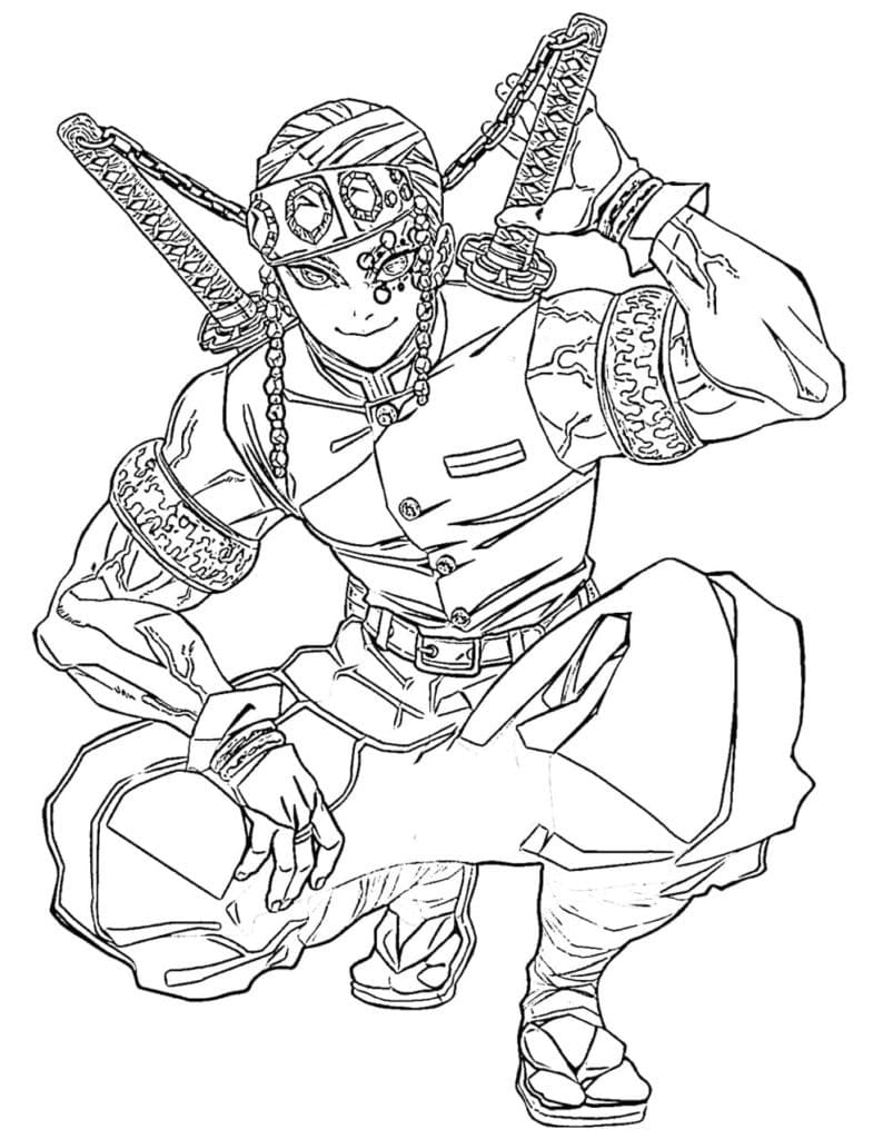 Tengen Uzui from Demon Slayer