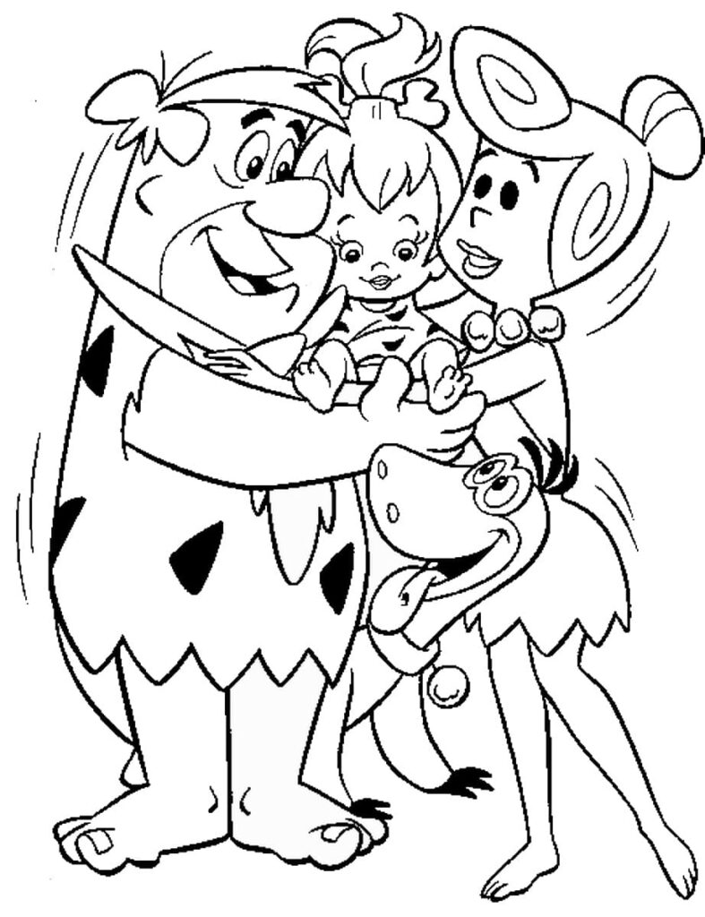 The Flintstones to Color