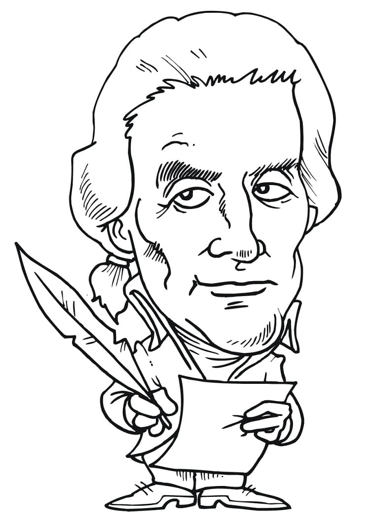 Thomas Jefferson Caricature