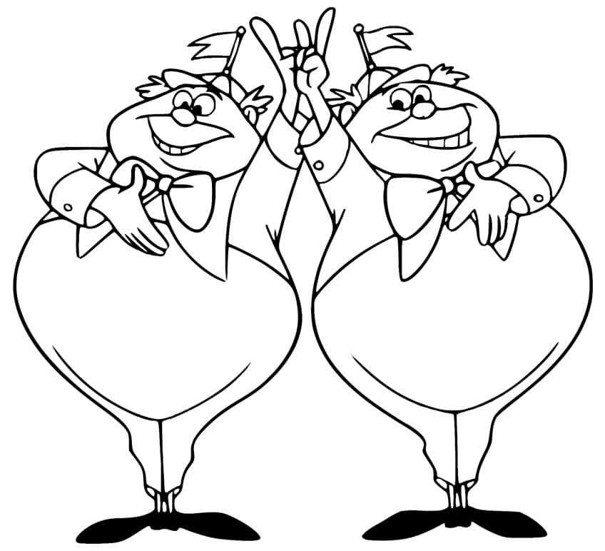 Tweedledee and Tweedledum
