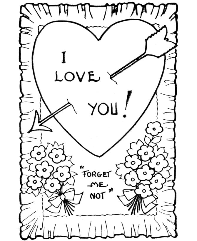 Valentine's Day Card Printable