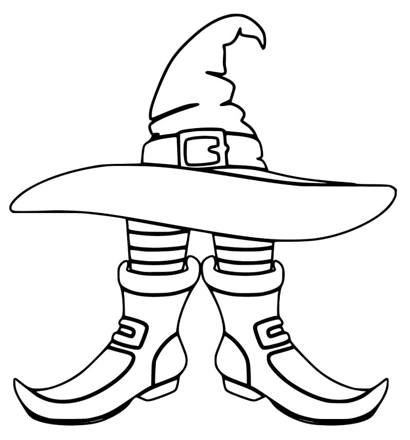 Witch Hat and Boots