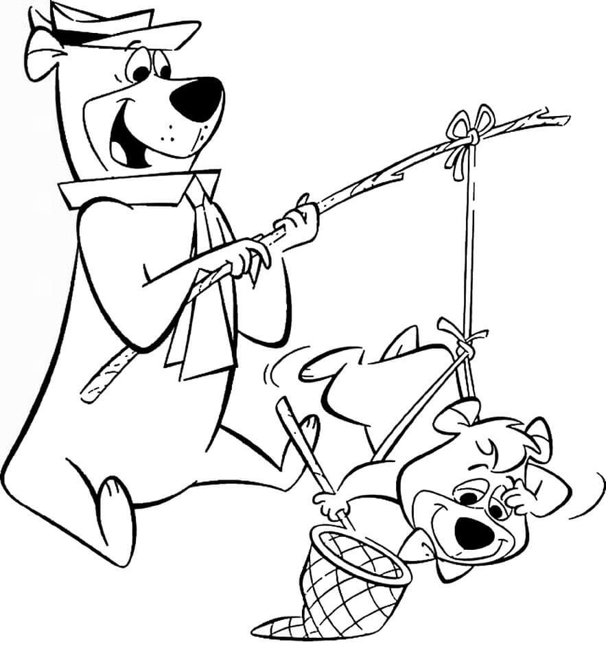 Yogi Bear and Boo Boo