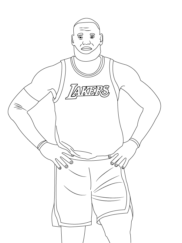 Lakers - Coloring Pages