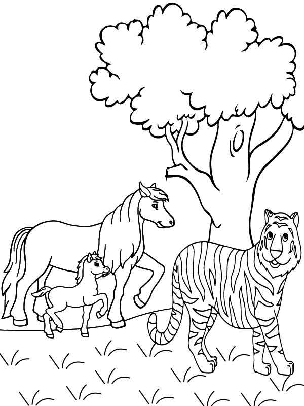Coloring Printable Wildlife Färbung Seite Kostenlose druckbare Coloring Printable Wildlife Färbung Seite Kostenlose druckbare