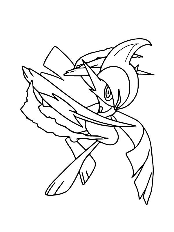 Gardevoir Pokemon Mega Evolution – Coloring Pages