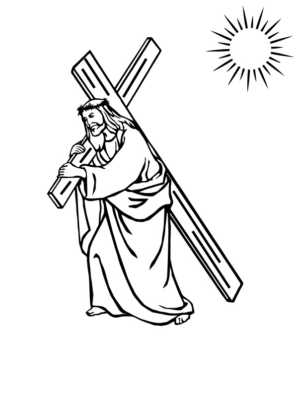 Cross - Coloring Pages