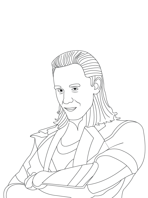 Loki Printable – Coloring Pages