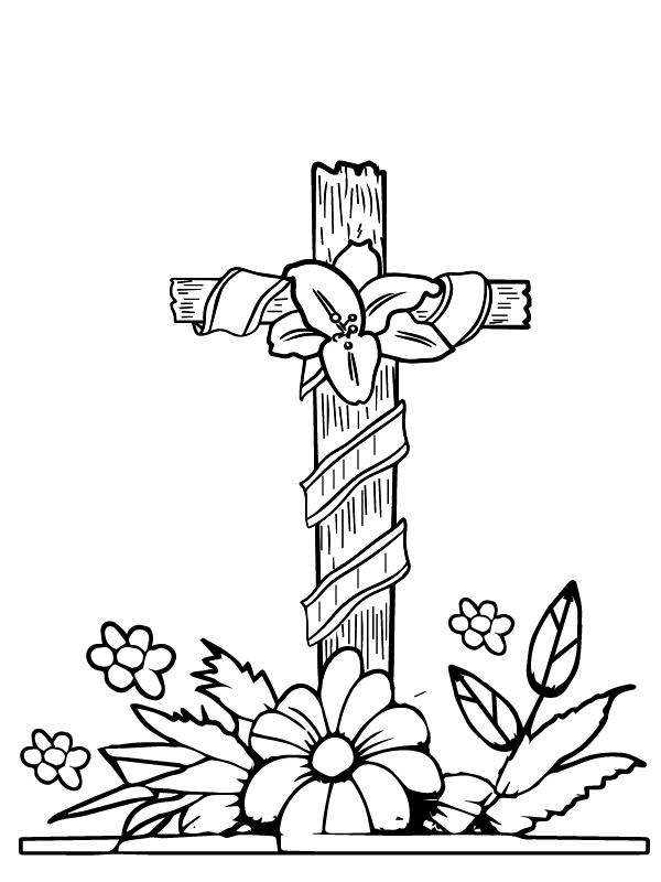 Cross - Coloring Pages