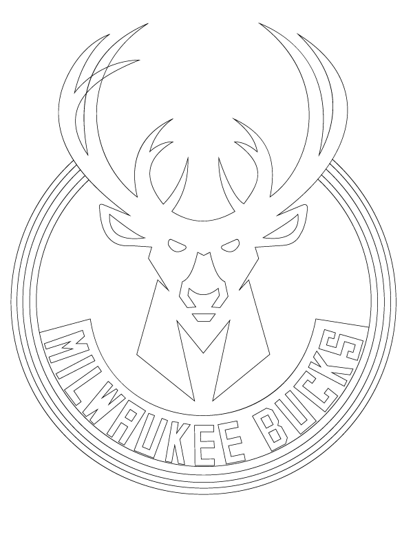 Milwaukee Bucks Logo Färbung Seite - Kostenlose druckbare Malvorlagen ...