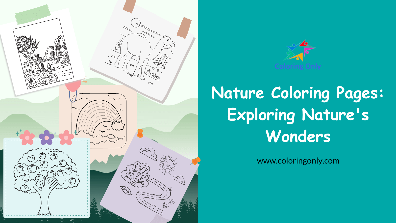 Nature Coloring Pages: Exploring Nature’s Wonders – Coloring Pages