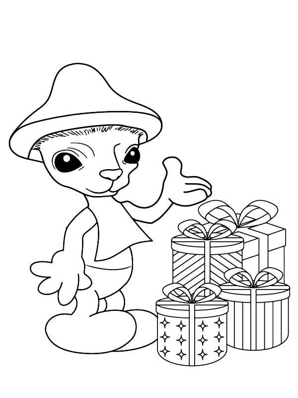 Idol Smurf Cat – Coloring Pages