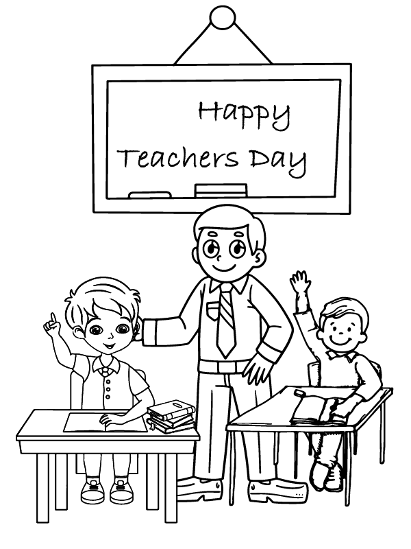 Teacher Appreciation Day 2023 – Coloring Pages