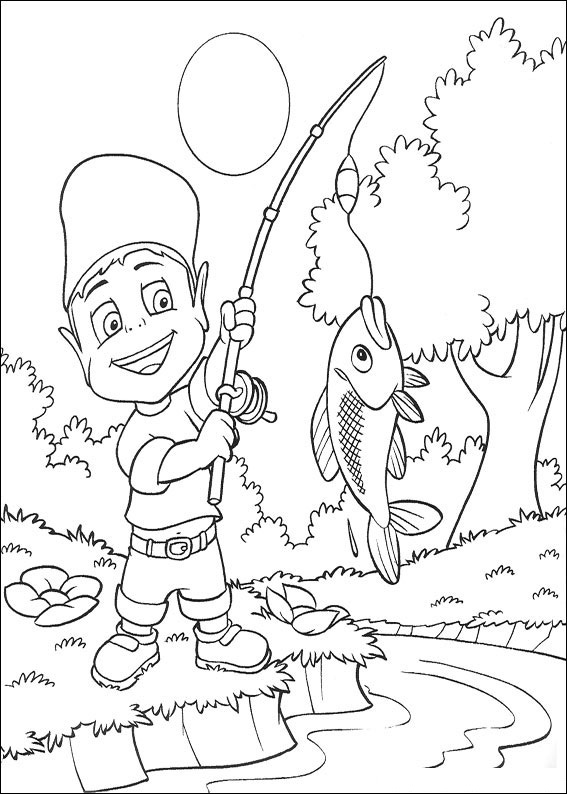 Adiboo Está Pescando