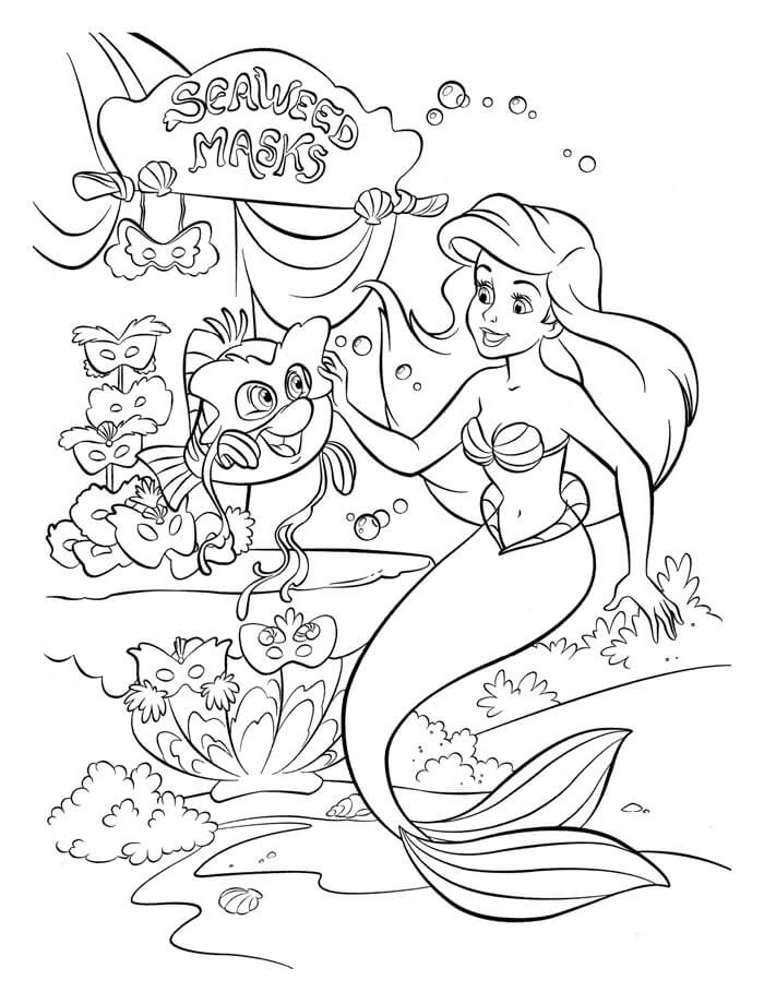 Ariel y el Pez en el Carnaval