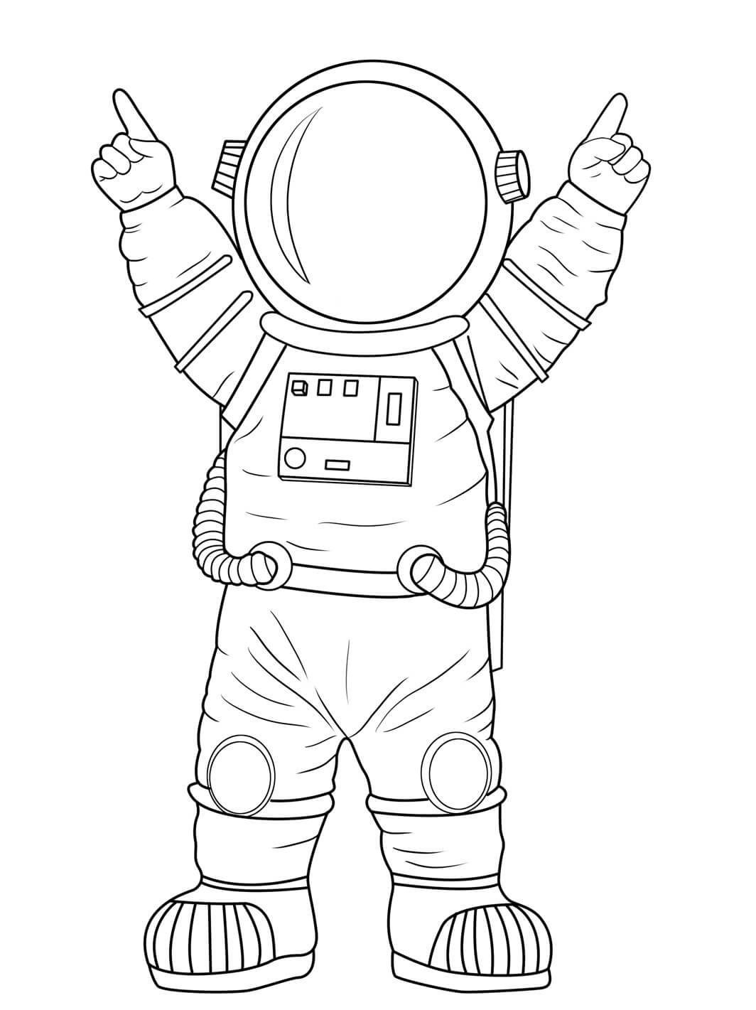 Astronauta Feliz