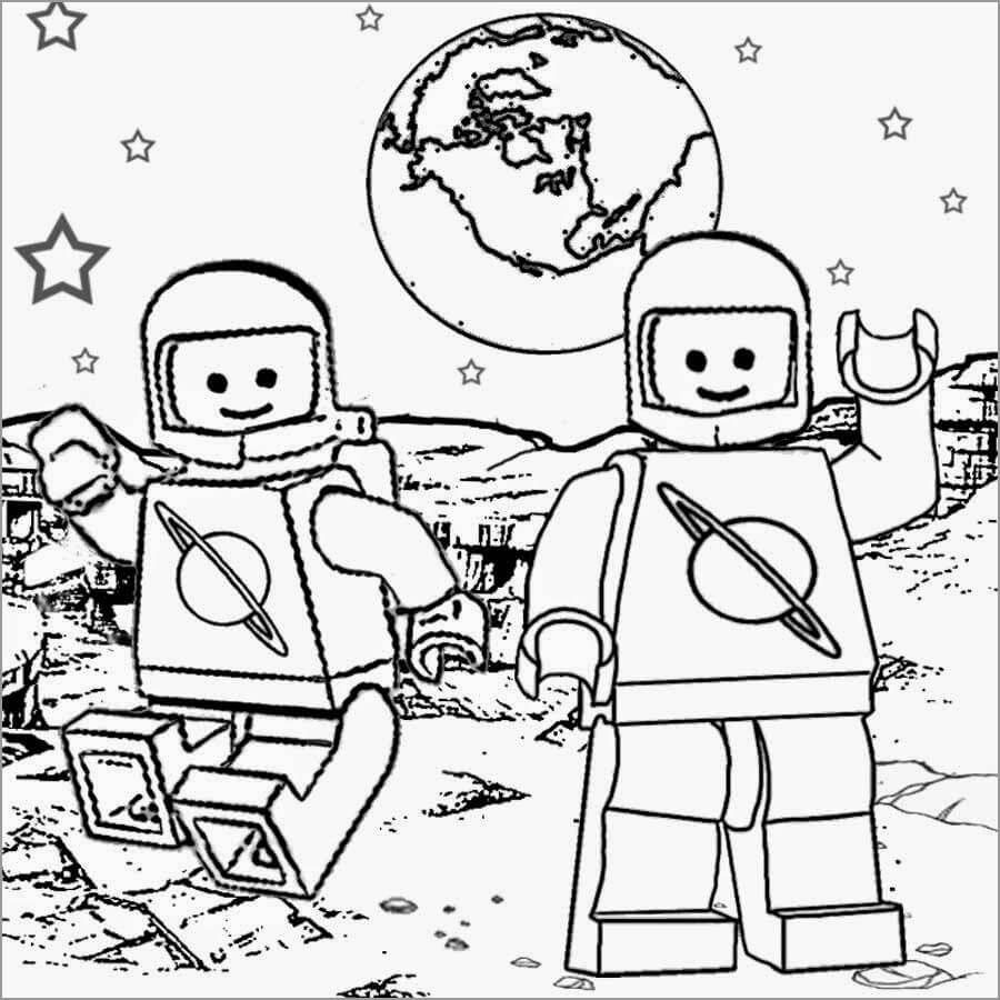 Astronautas Lego