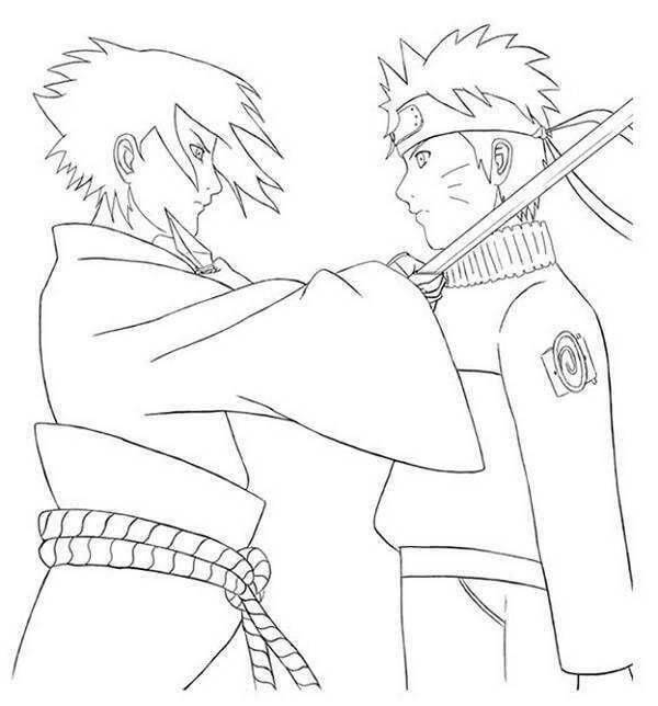 Ataque a Sasuke Naruto