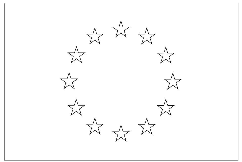 Bandera De La Unión Europea