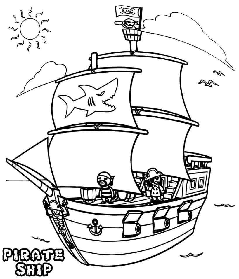Barco Pirata Divertido