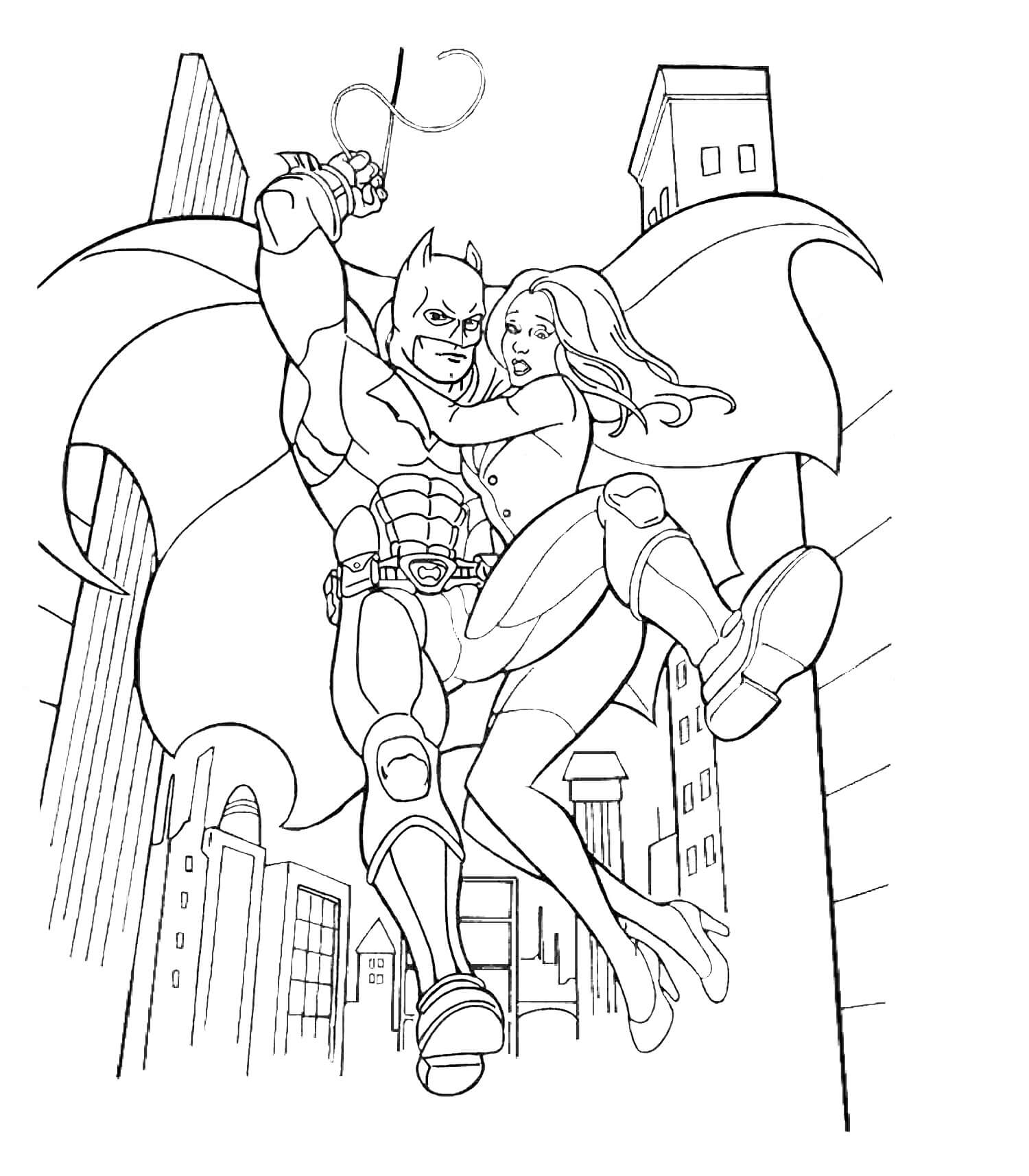 Batman salva a la Chica