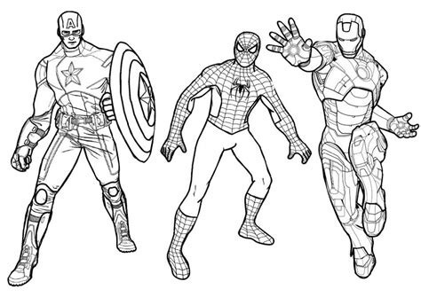 Capitán América y Spiderman, Ironman