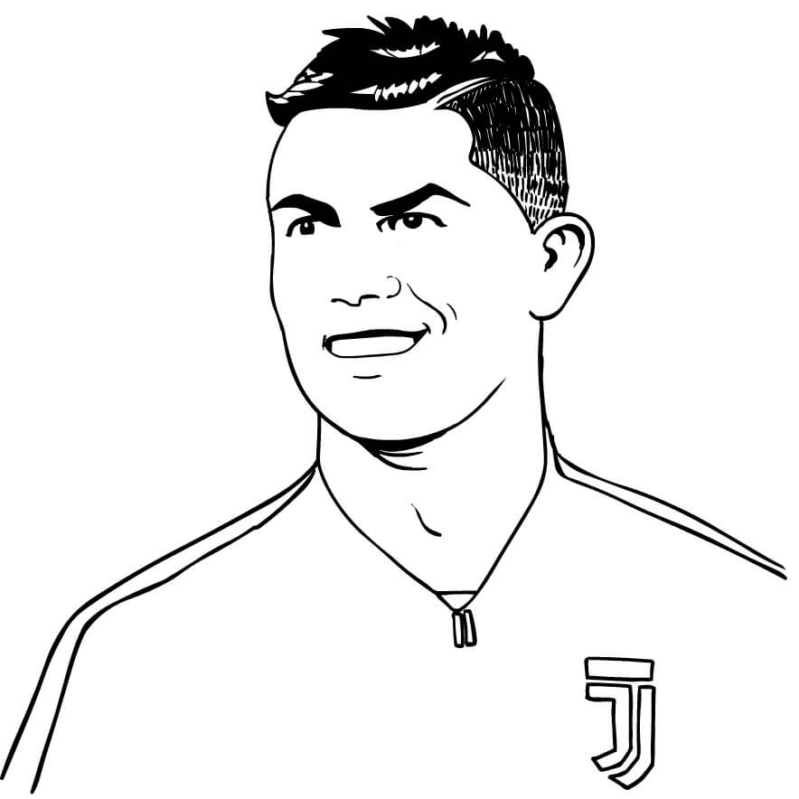 Cara Sonriente Cristiano Ronaldo