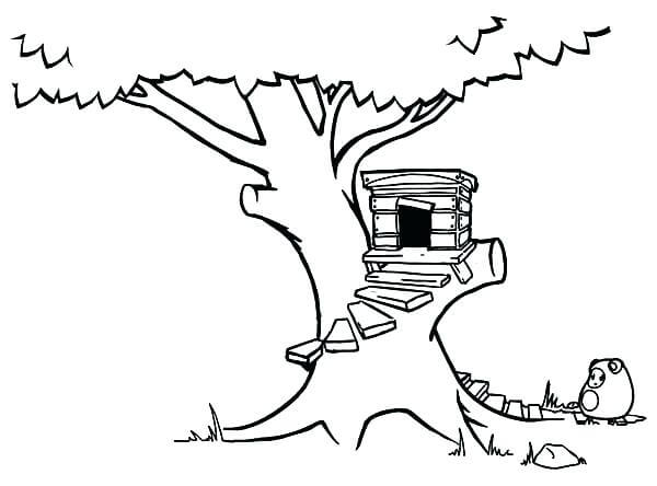 Casa del árbol Simple