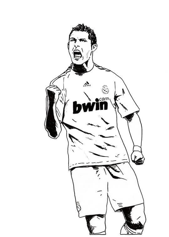 Cristiano Ronaldo Enojado