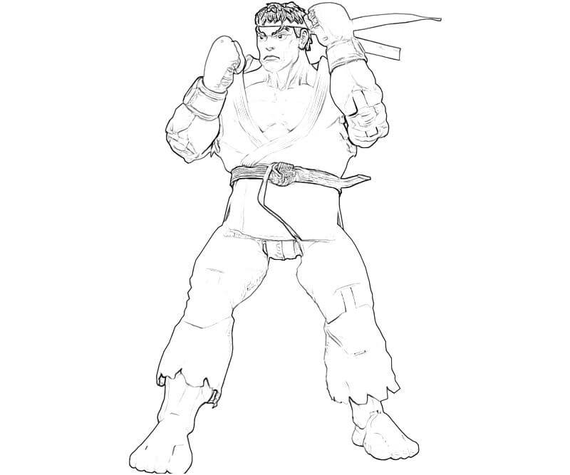 Dibujar Ryu