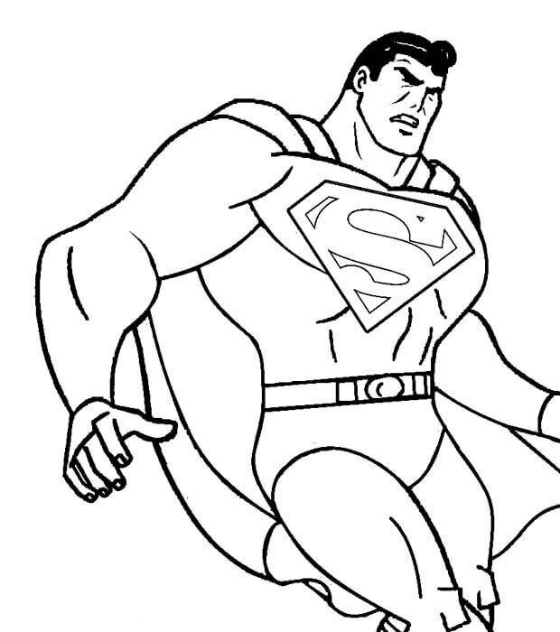Dibujo Básico Superman