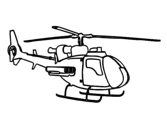 Dibujo de Helicóptero