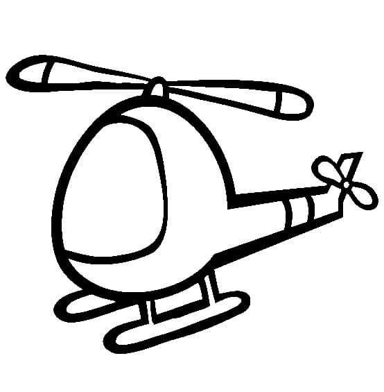 Dibujo Helicóptero