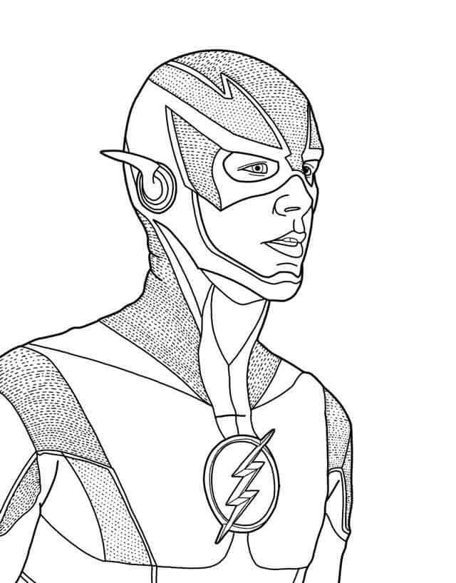 Dibujo Retrato de Flash