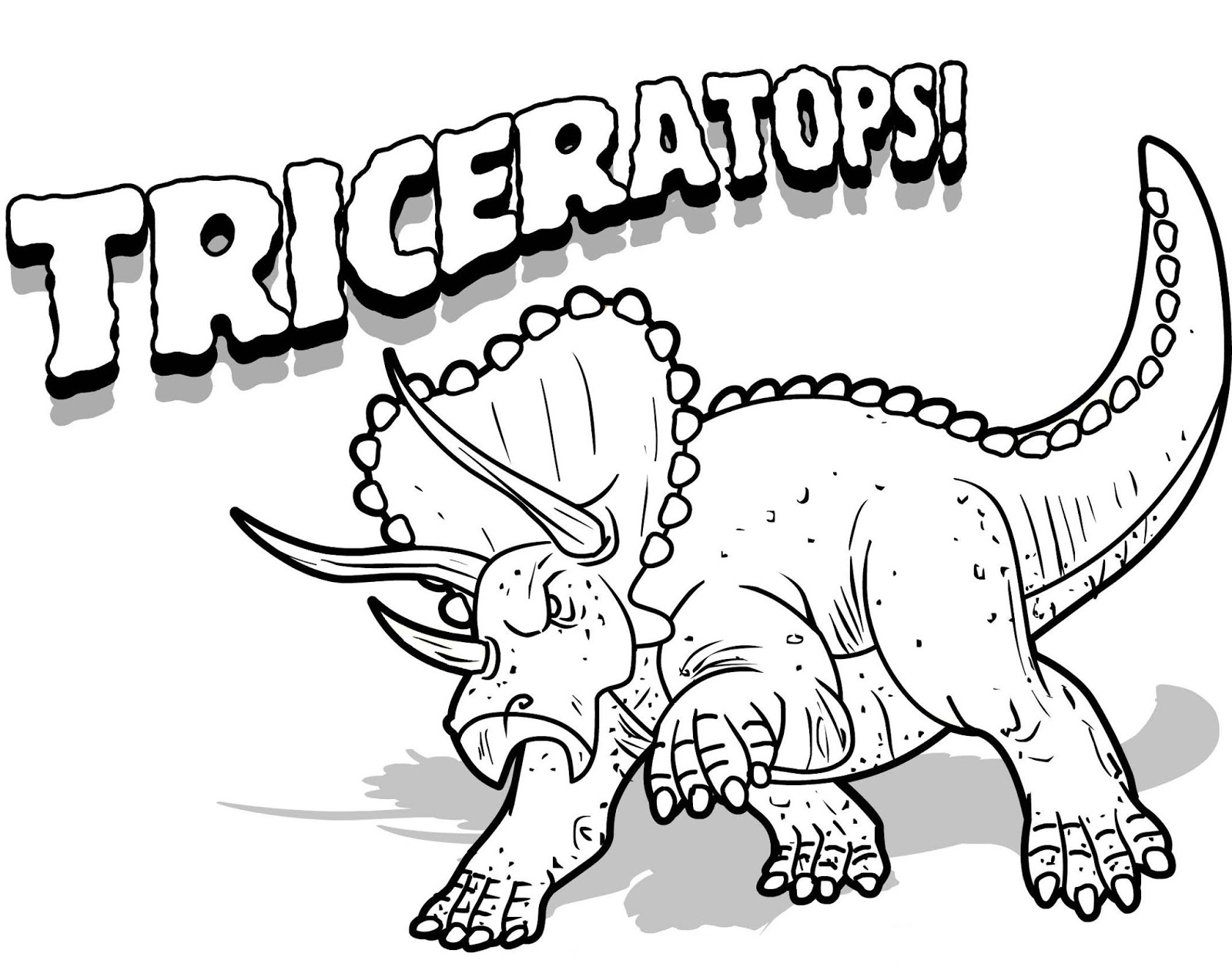 Dinosaurio Triceratops