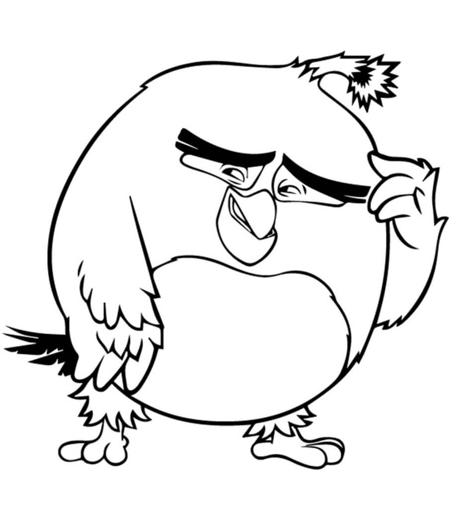 Divertido Pájaro rojo de Angry Birds