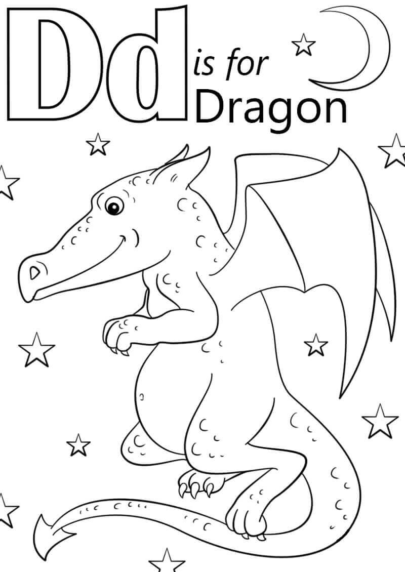 Dragón Letra D