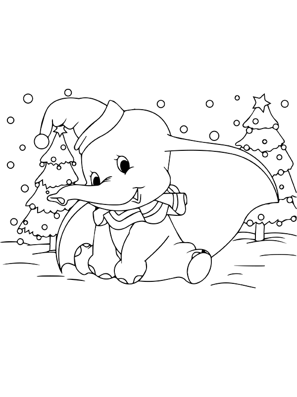 Dumbo Disney Navidad
