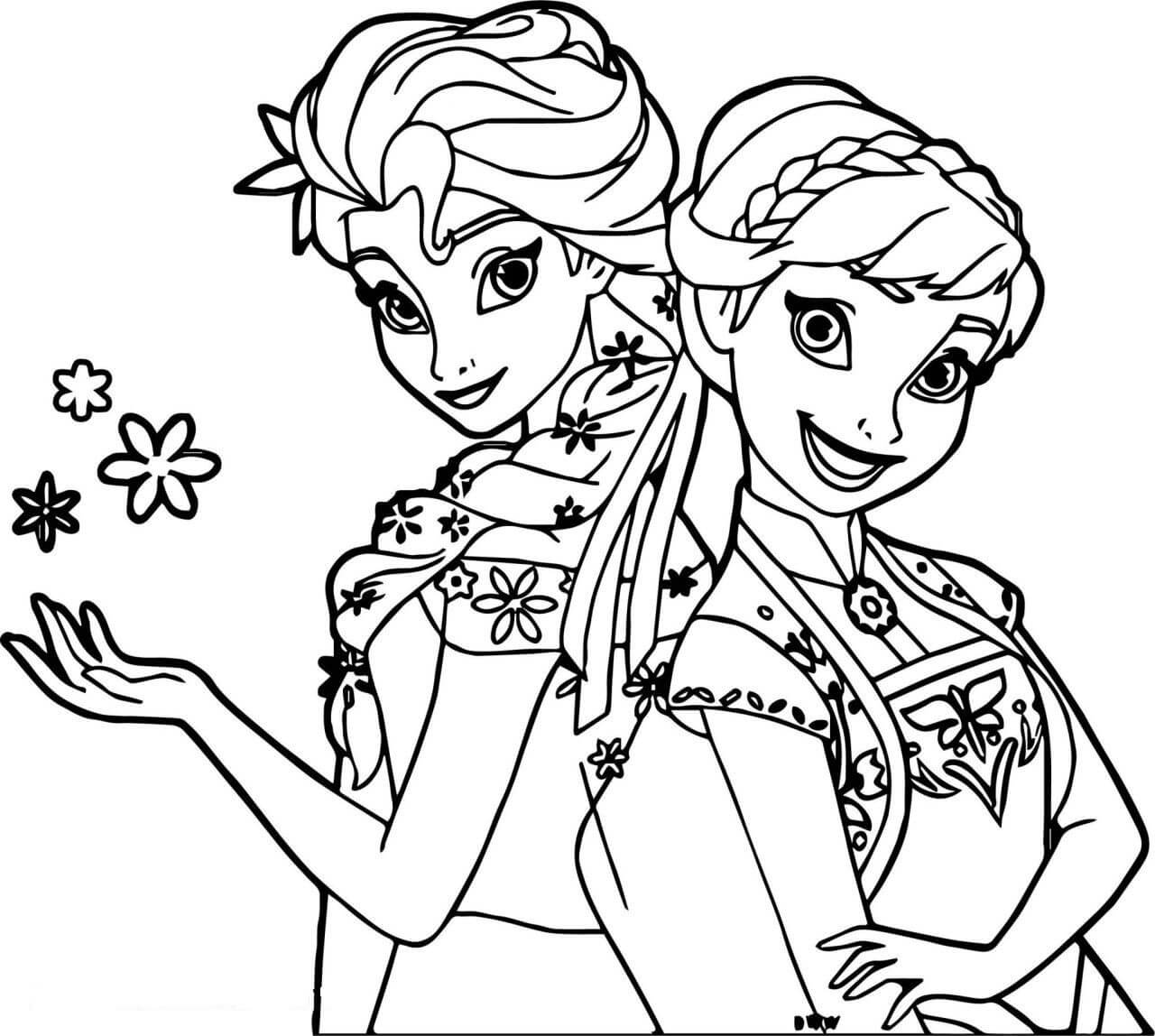 Elsa y Anna Divertida