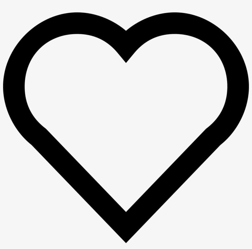 Emoji de Corazón Simple