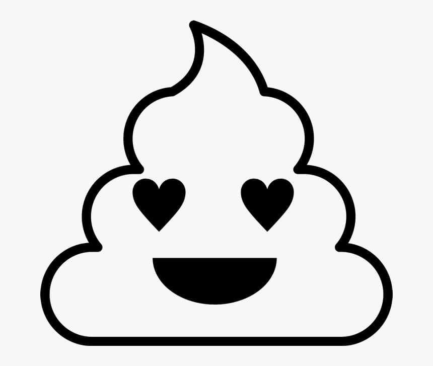 Emoji de Mierda de Corazón