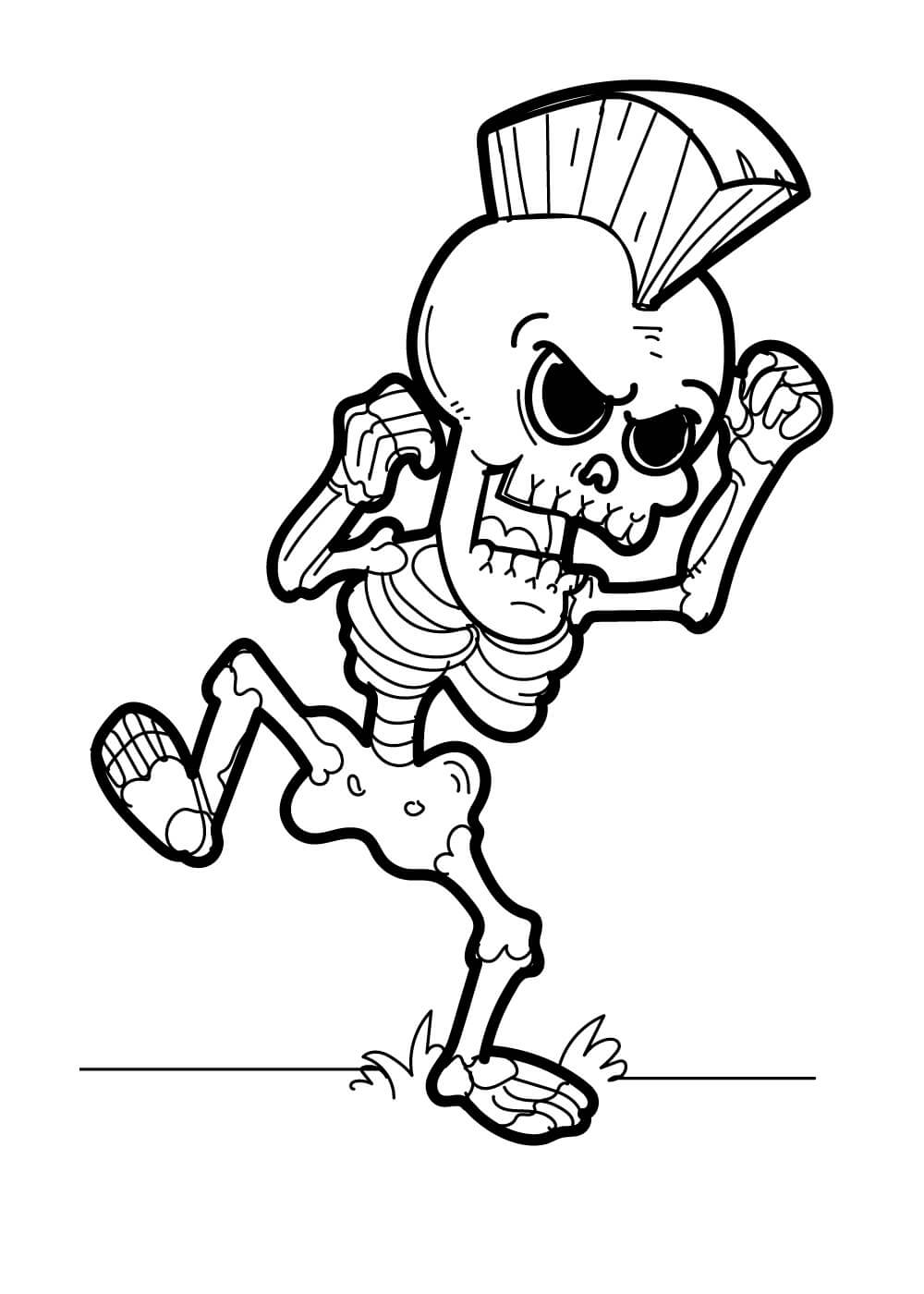 Esqueleto Bailando