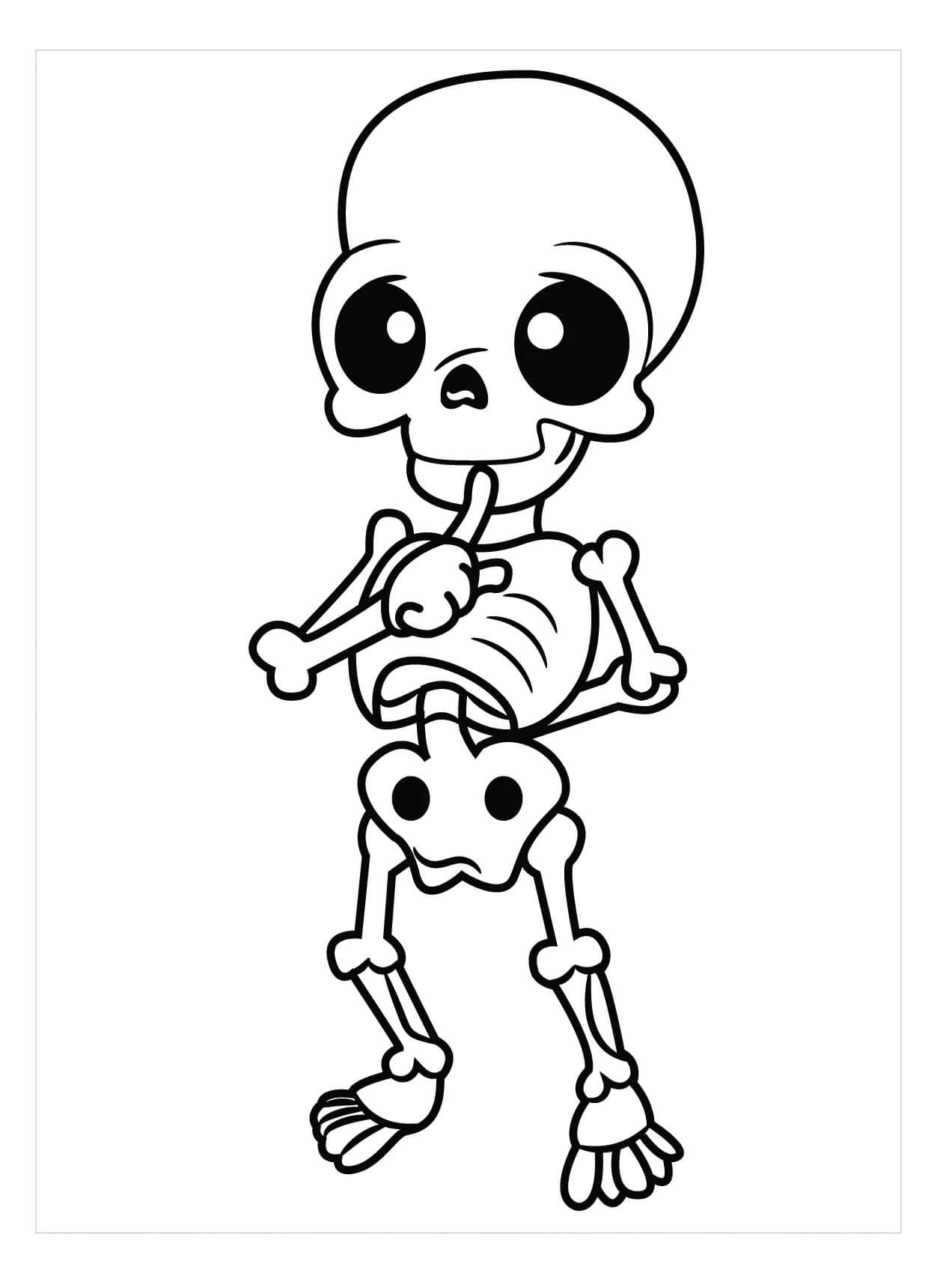Esqueleto Chibi