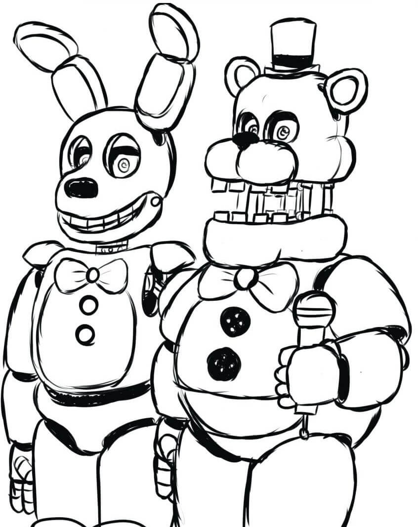 Freddy y Bonnie FNAF