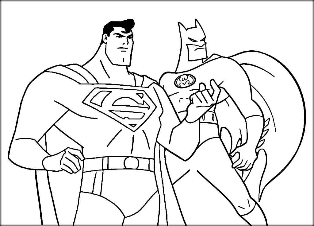 Geniales Superman y Batman