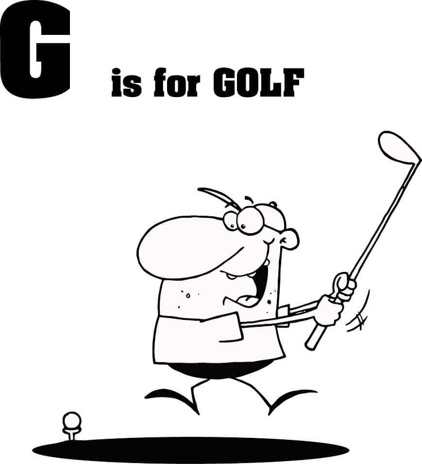 Golf Letra G
