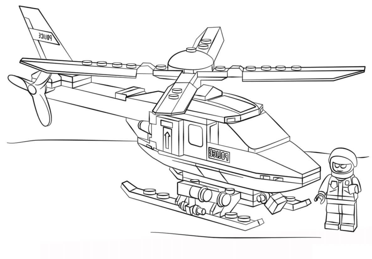Helicóptero Lego Básico