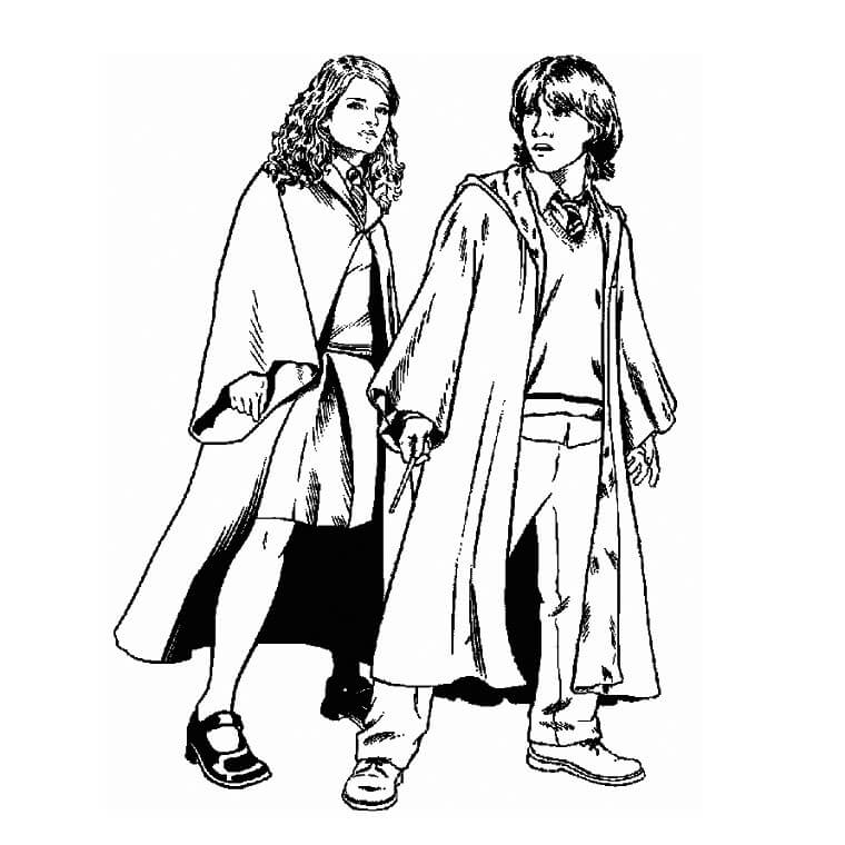 Hermione Granger y Amigo