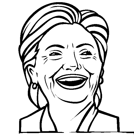 Hillary Clinton Sonriendo