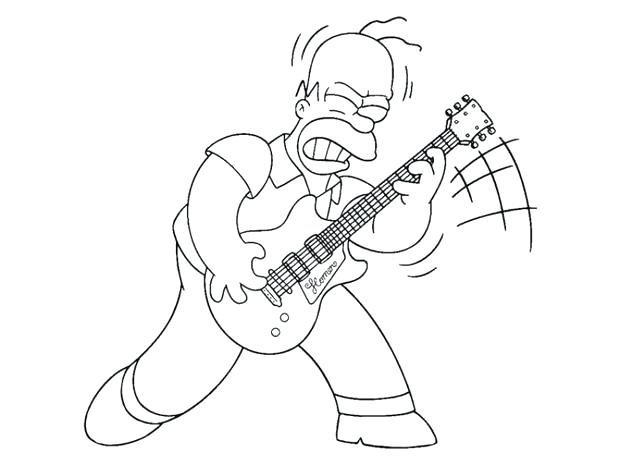 Hommer Tocando La Guitarra